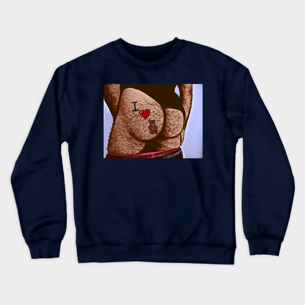 I Heart Bears (Art) Crewneck Sweatshirt by JasonLloyd